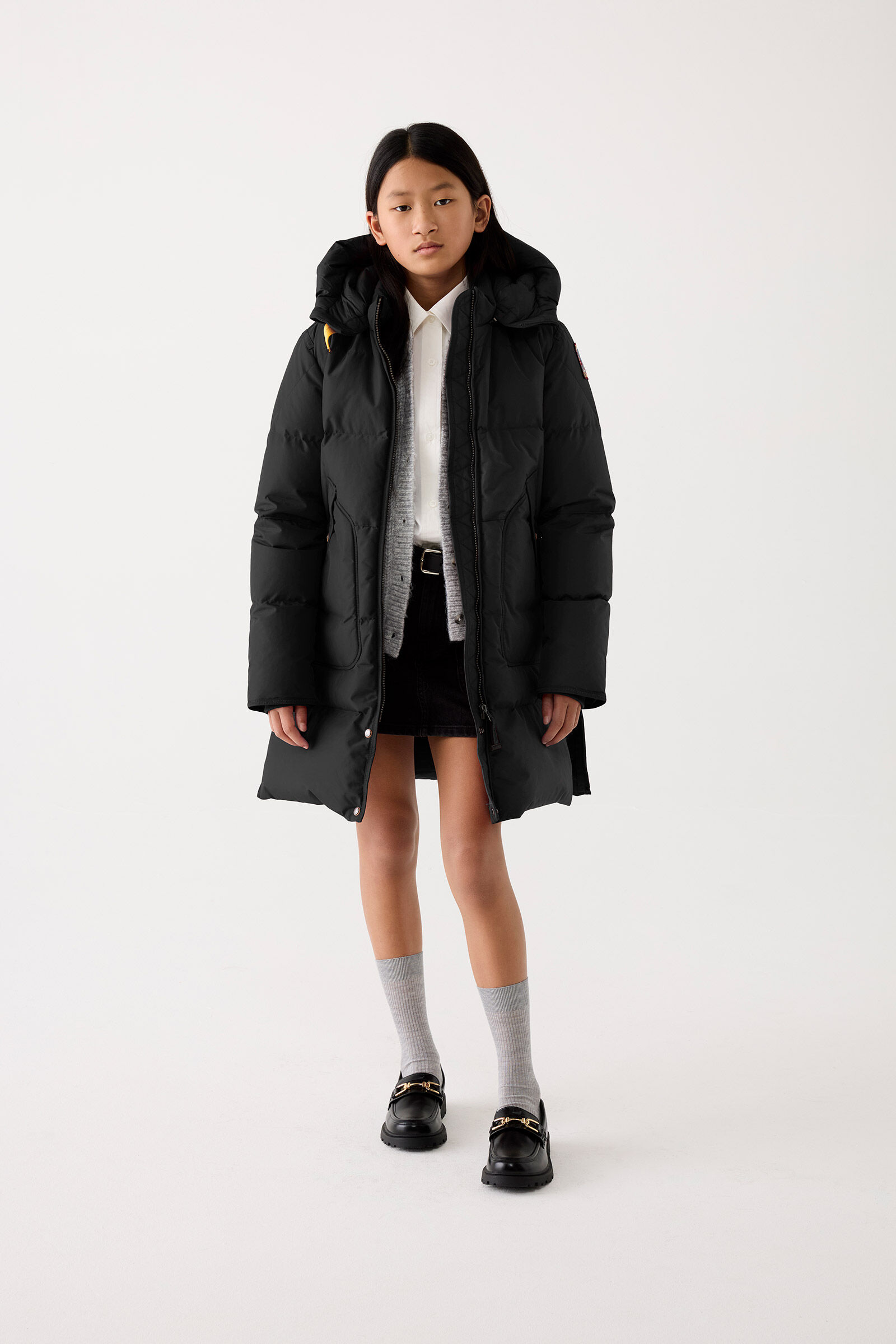 LONG BEAR - PARKA CON CAPIZ