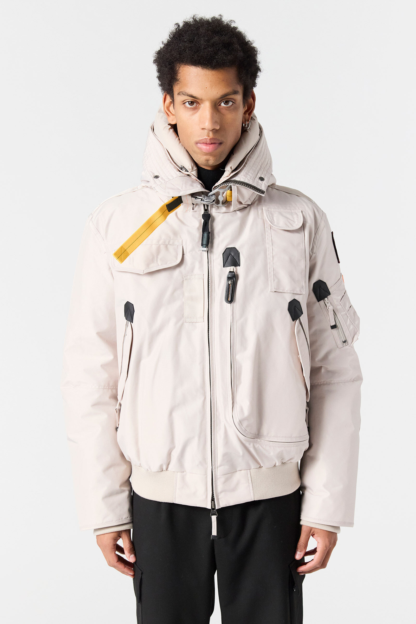 GOBI - CHAQUETA BOMBER CON CAPIZ -