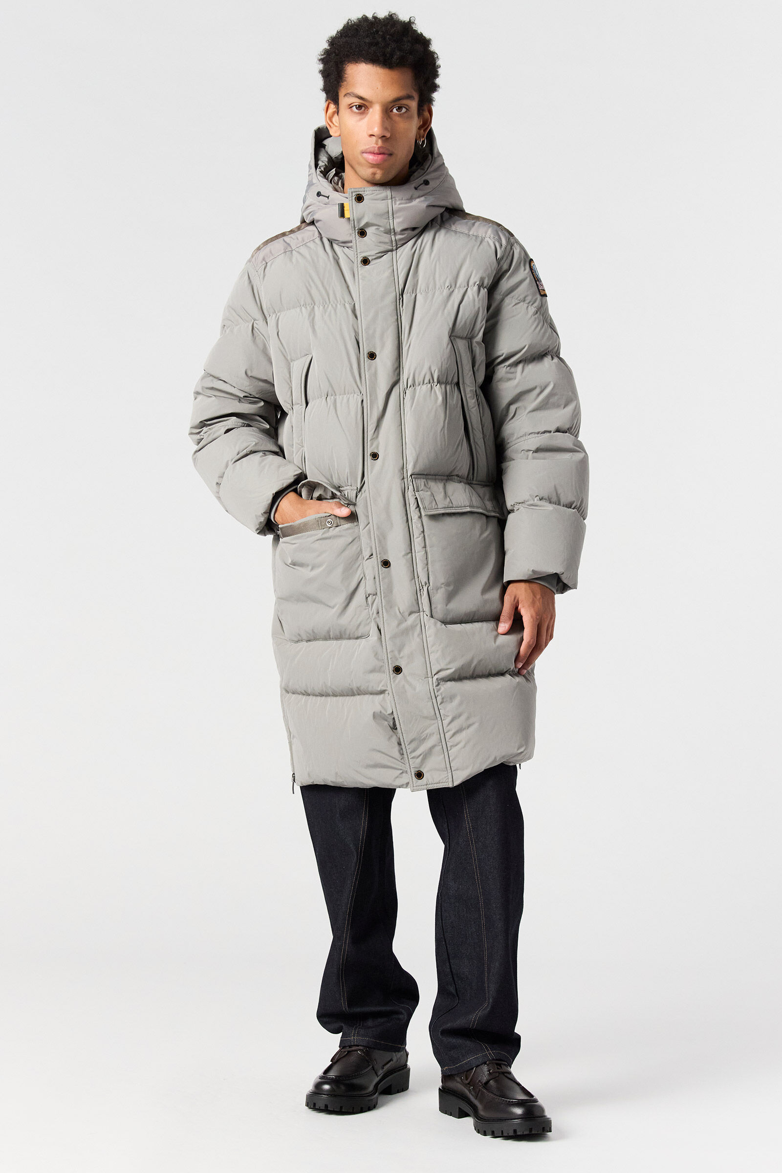 LONG BEAR - PARKA CON CAPIZ