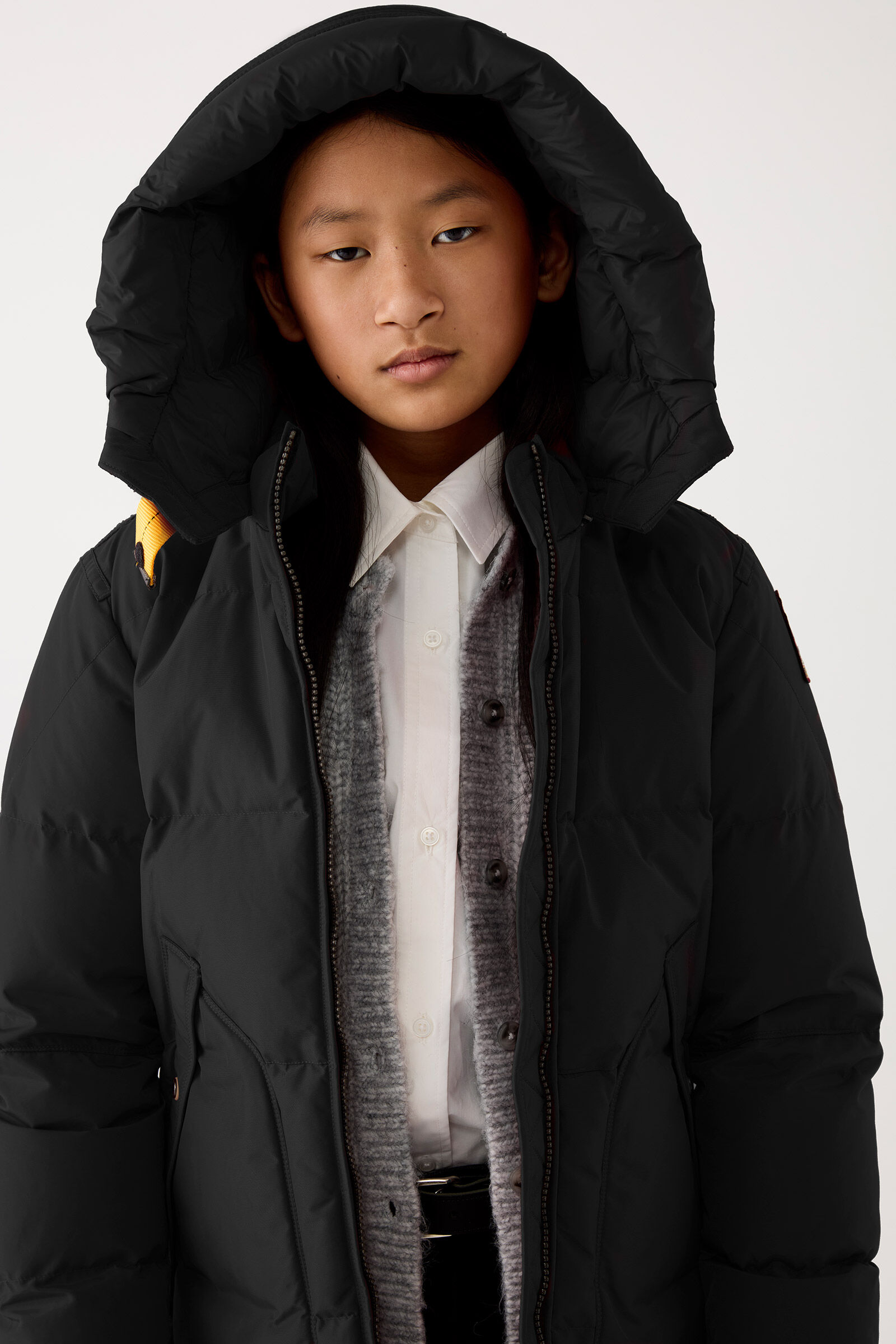 LONG BEAR - PARKA CON CAPIZ