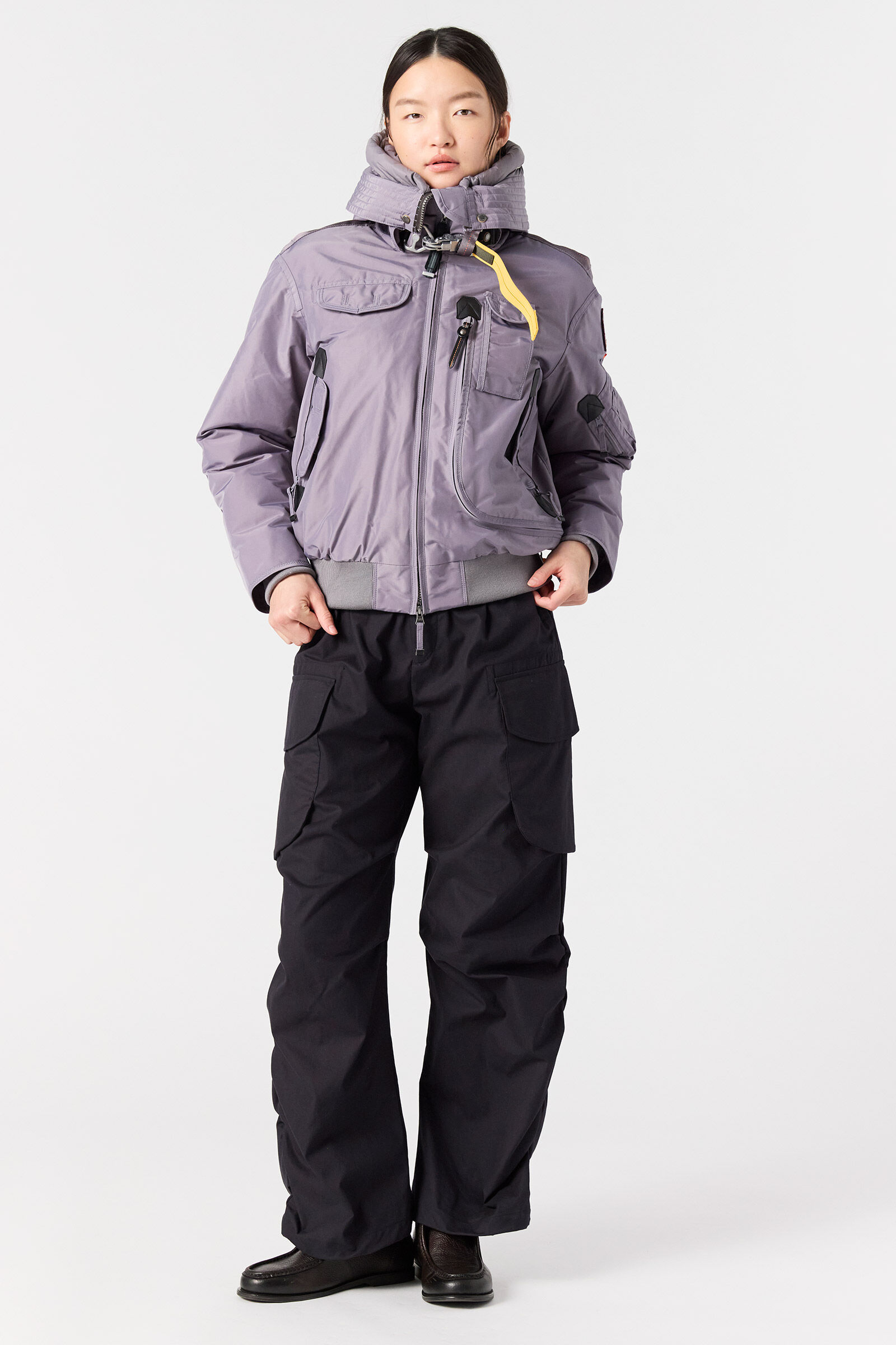 GOBI - CHAQUETA BOMBER CON CAPIZ